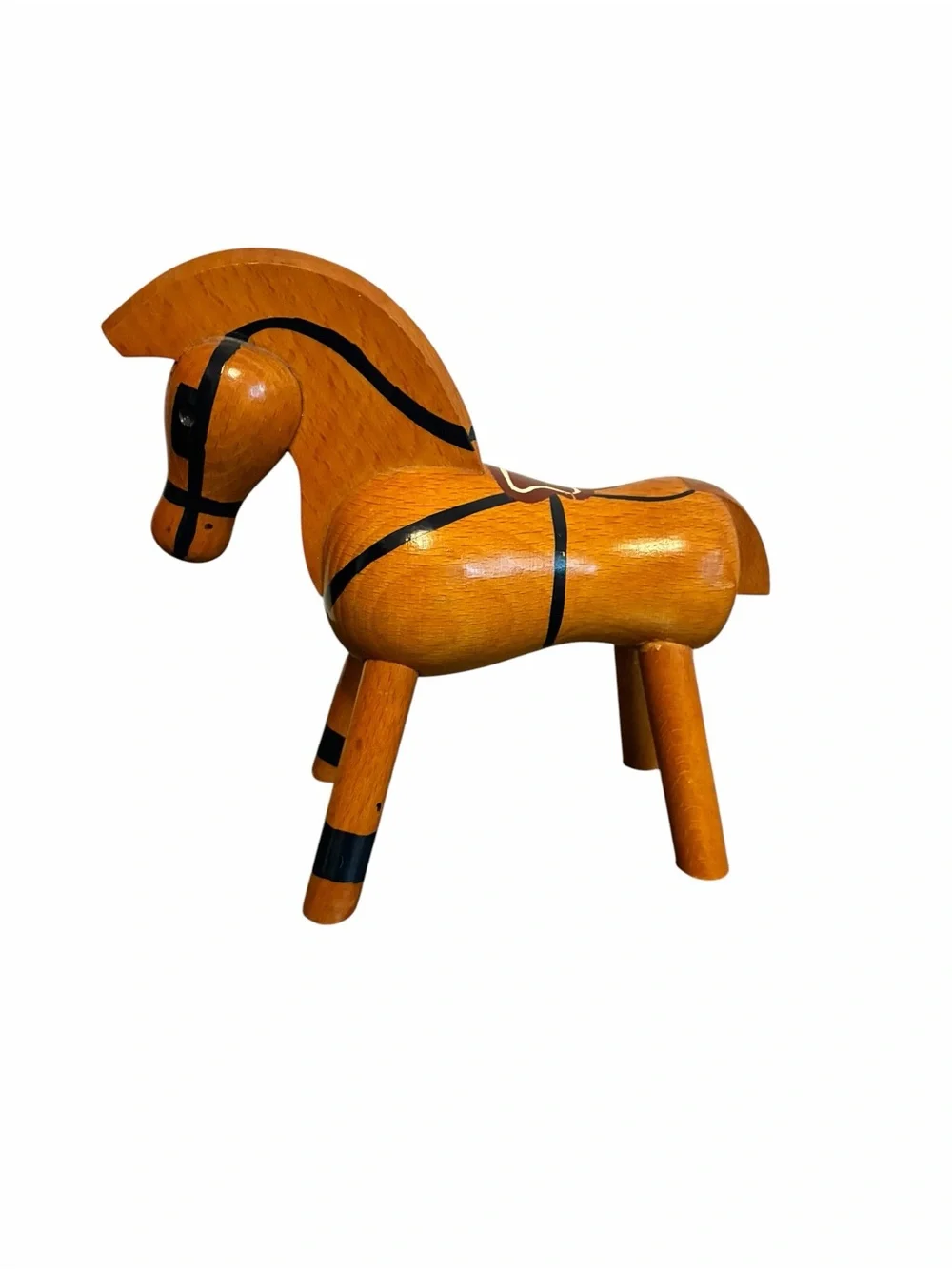 Vintage Kay Bojeson of Denmark MCM Wooden Horse Rare